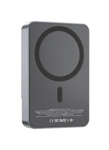 10000mAh Mini Phone Charger Magnetic Wireless Charging Power Bank with Digital Display  P39K - AWEI