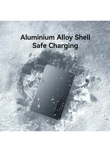 5000mAh 20W Portable Charger Magnetic Wireless &amp; Wired Power Bank, Slim Battery Pack Charger CD231 - White