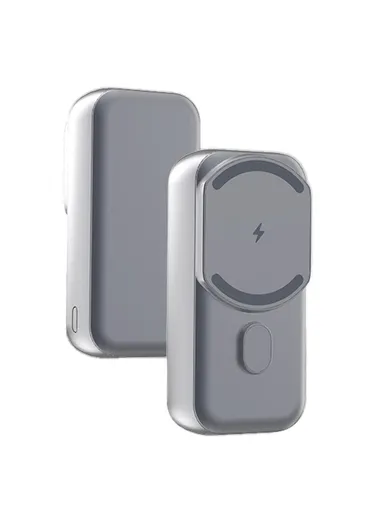 10000mAh 15W Portable Mini Magnetic Wireless &amp; Wired Charging Power Bank L2B - Tarnish