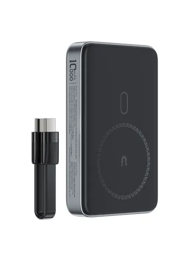 10000mAh 15W/30W Power Bank, Magnetic Wireless Charging Battery M10-10000