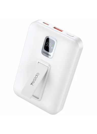 10000mAh 15W Power Bank Wired &amp; Magnetic Adsorption Phone Wireless Charger YP45 