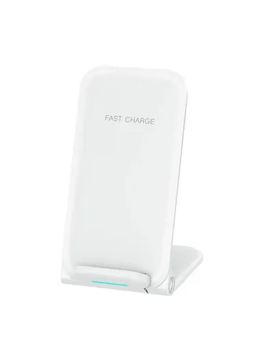 15W Phone Wireless Charging Stand Foldable Wireless Charger OJD-75  (L15.6 x W7.5 x T2.2)cm - White
