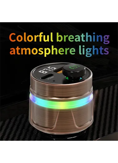 PD30W Bluetooth-compatible 5.3 Car Charger Fast Charging with Digital Display C74 (D3.5 x H8.7)cm