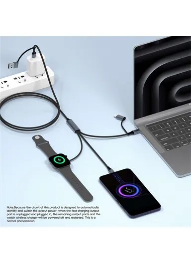 100W 1m Fast Charging Cable, Multifunction Charging Cord U33