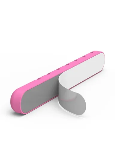 Silicone Cable Holder Clip Audio/USB Cord Organizer CBS7 (L15 x W2 x T1.2)cm - Orange