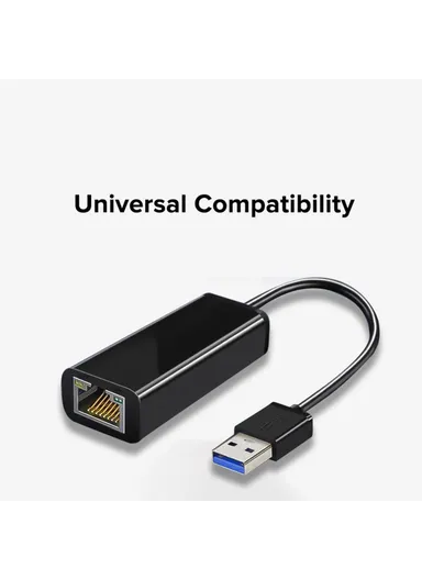 USB 3.0 1000Mbps Gigabit Ethernet Adapter USB 3.0 to RJ45 Lan Network Card for Laptop PC UE010
