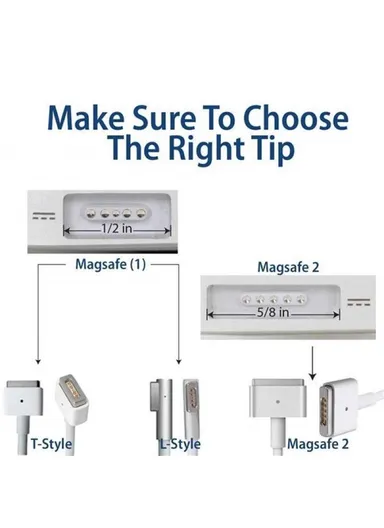 USB-C to Magnetic Charging Cable Type C to Magcafe2T Compatible with MacBook Air Pro