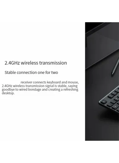 2.4G Wireless 104 Keys Keyboard &amp; Mouse Set Compatible with Windows 10 and Above WXJS02YM 