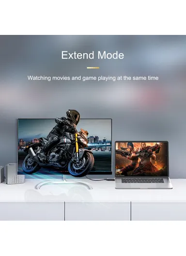 1.5m HDMI to VGA Cable 1080P 60Hz HD-Compatible Cord AD037