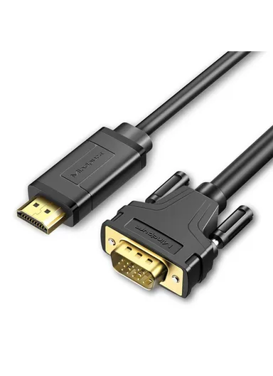 3m HDMI to VGA Cable 1080P 60Hz HD-Compatible Cord AD037