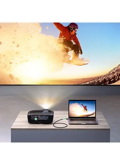 1m HDMI to DVI Male to Male Adapter Cable, Multi-Purpose 1080P Two Way DVI to HDMI Splitter DVI-D 24+1 Cord HD106