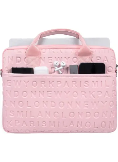 13.3-inch Laptop Bag Large Fashionable Laptop Sleeve Tote Bag Computer Handbag Fits Laptop &amp; Tablet - Grey