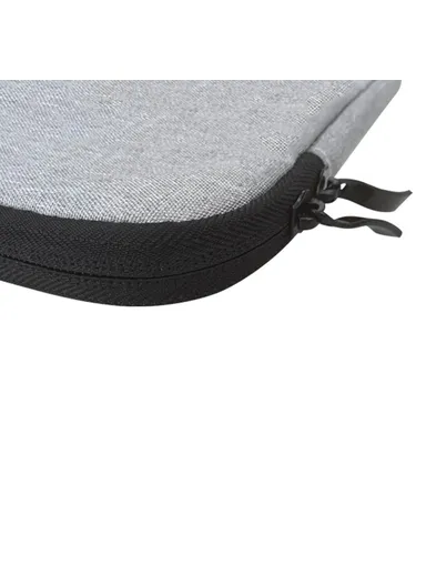 10.5-Inch Laptop Sleeve Case Nylon, Water Resistant, Soft Lining Zipper Cover MBR-19005 - Black