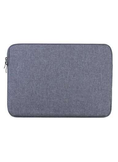 7-8 inch Laptop Sleeve Bag Lightweight, Waterproof Nylon Tablet Carrying Case, MBR-19005 - Dark Grey