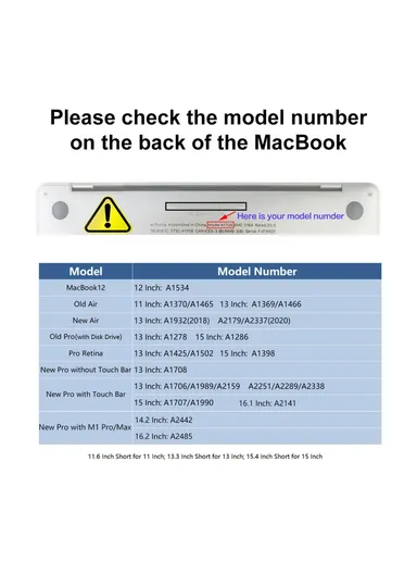 16-Inch Crystal PC Laptop Cover, Keyboard Film &amp; Dust Plugs - Black / EU Version