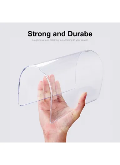 16-Inch Crystal PC Laptop Cover, Keyboard Film &amp; Dust Plugs - White / EU Version