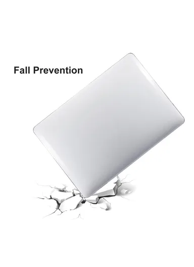 Crystal PC Laptop Cover with Keyboard Film Dust Plugs - Black