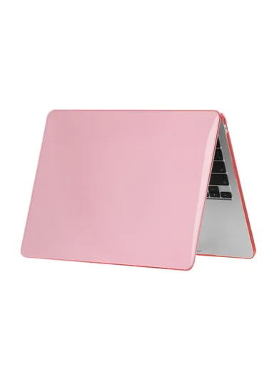 13-Inch Laptop Case For MacBook Air A2681 &amp; A3113, Hard PC Anti-Scratch Notebook Sleeve Protective Cover M3 - Pink
