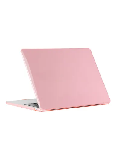13-Inch Laptop Case For MacBook Air A2681 &amp; A3113, Hard PC Anti-Scratch Notebook Sleeve Protective Cover M3 - Pink