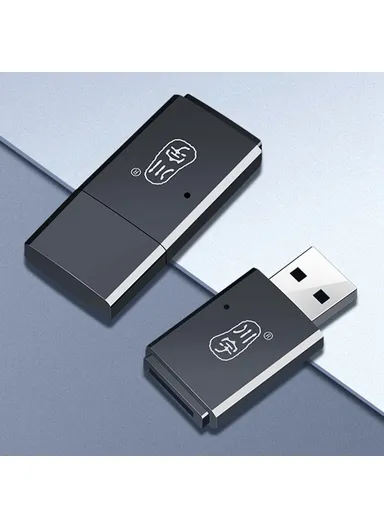  USB 3.0 5Gbps High Speed TF Card Reader Computer Memory Card Reader  C308 - Black
