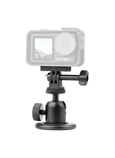 Magnetic Mount Kit for Sports Cameras – Adapter Base &amp; Accessories 