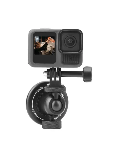 Magnetic Mount Kit for Sports Cameras – Adapter Base &amp; Accessories 