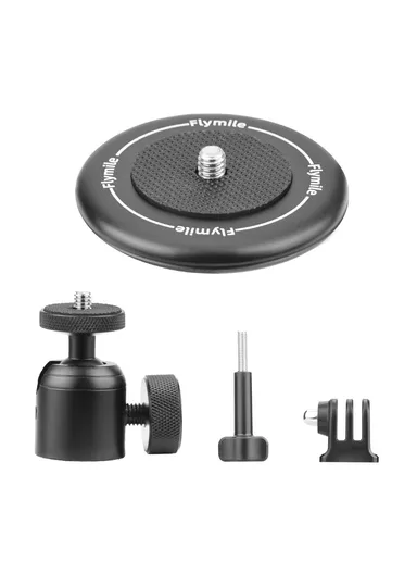 Magnetic Mount Kit for Sports Cameras – Adapter Base &amp; Accessories 