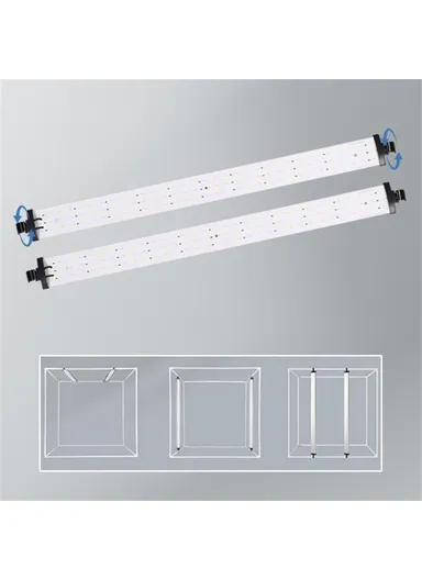 100cm Photo Studio Light Box Kit Photography Shooting Tent with LED Lights Backgrounds - EU Plug