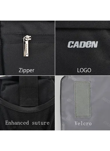 Large Capacity Water-Resistant DSLR Camera Messenger Shoulder Bag for Outdoor Travel, Adjustable Padded Interior, Anti-Theft Flap, Ventilated Shoulder Strap &amp; Tripod Straps