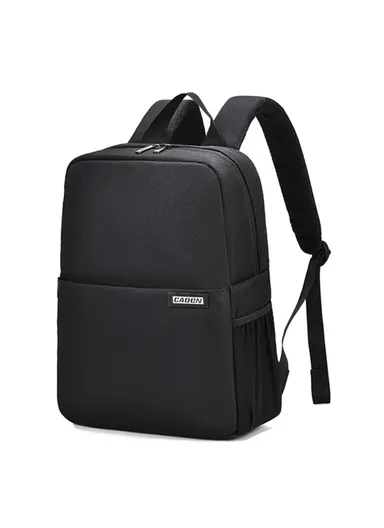 Waterproof SLR/DSLR Camera Backpack Travel Case, Anti-Theft, Shock-Absorbing Leisure Bag for Canon, Nikon, Sony Cameras &amp; Lenses – Black