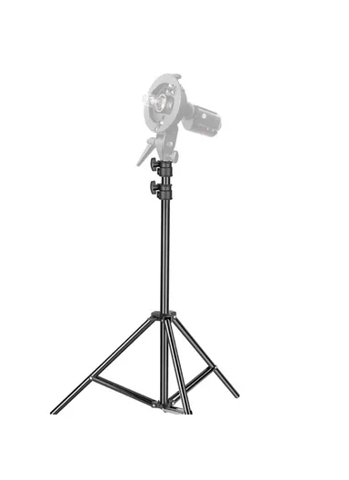 2m Foldable Photography Light Stand, Portable Tripod Holder for Speedlight, Softboxes &amp; Umbrellas