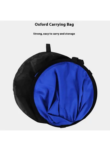 150 x 200cm Double-Sided Collapsible Photography Backdrop Board, Portable with Carry Bag for Studio Portraits, Product Shoots &amp; Video Production - Black &amp; White