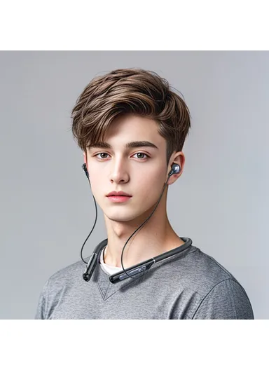 Neckband Earphones In Ear Wireless Bluetooth-compatible 5.4 Headphones N5