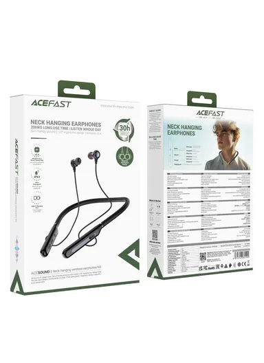 Neckband Earphones In Ear Wireless Bluetooth-compatible 5.4 Headphones N5