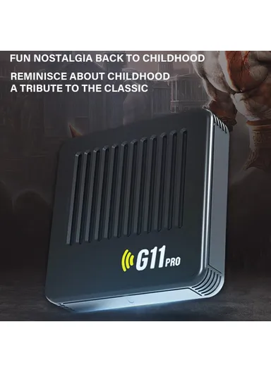 Game Console HD TV Box Dual System Android 9.0 128GB Storage G11 Pro+ - EU Plug