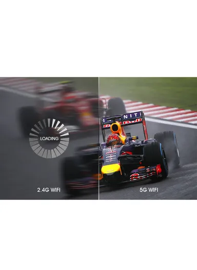 1GB+8GB Mini HD 4K Movie DLP Android Projector WiFi Bluetooth-Compatible Office Home Video Projector EU Plug C6