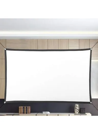 4:3 Anti-light Film Screen Simple Installation Screen, Folding Projector Screen (W240 x H180)cm - 120 Inch