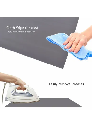 110-Inch 16:9 Projector Screen High Definition Anti-Reflective, Light Foldable Movies Screen Curtain for Home Theater