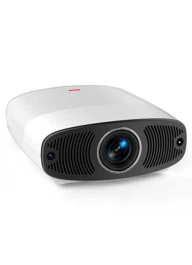 Android 9 Projector Auto Focus Full HD 1080P LCD Video Projector Home Theater Q7 (L28.5 x W29.5 x H11)cm - EU Plug