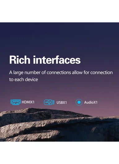 Android 9 Projector Auto Focus Full HD 1080P LCD Video Projector Home Theater Q7 (L28.5 x W29.5 x H11)cm - EU Plug