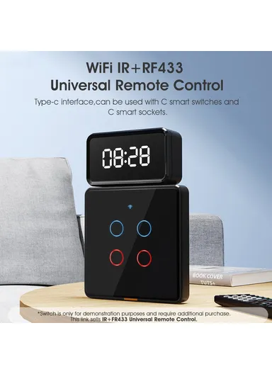 Remote Air Conditioner Fan WiFi Smart IR Infrared RF433 Remote Control Switch MG-YKQ102