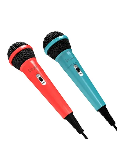 Gaming Microphones Double Wired Mic Kit with Switch PG-SW089 