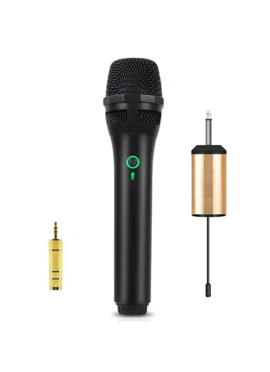 Wireless Handheld Microphone with Receiver Karaoke Mic 