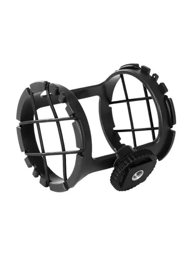 Microphone Shock Mount with Camera Hot Shoe for 40-48mm Mic Holder Camera Accessories BY-C03