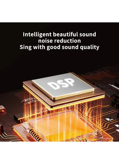 Singing Handheld Microphone Speaker Wireless Bluetooth-compatible Children Karaoke Mic k39 - Sky Blue