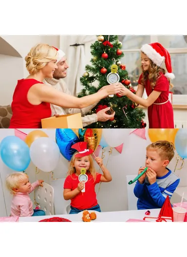 Cute Rabbit Kids Microphone Voice Changing Bluetooth-compatible TWS Karaoke Mic, English Version X6 - Ivory White