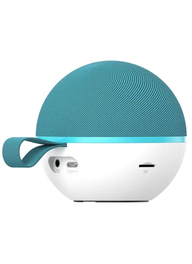 T97 Children Karaoke Machine Bluetooth-compatible Speaker Subwoofer with 1 Microphone - Green