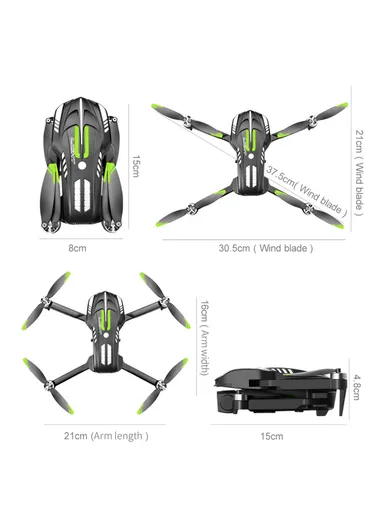 Obstacle Avoidance Brushless Motor Quadcopter HD Aerial Photography Remote Control Drone D10