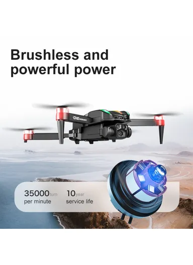 Obstacle Avoidance Brushless Motor Quadcopter HD Aerial Photography Remote Control Drone D10