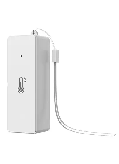 Zigbee Smart Home Temperature Humidity Detector Indoor Wireless Sensor WSD022 - White